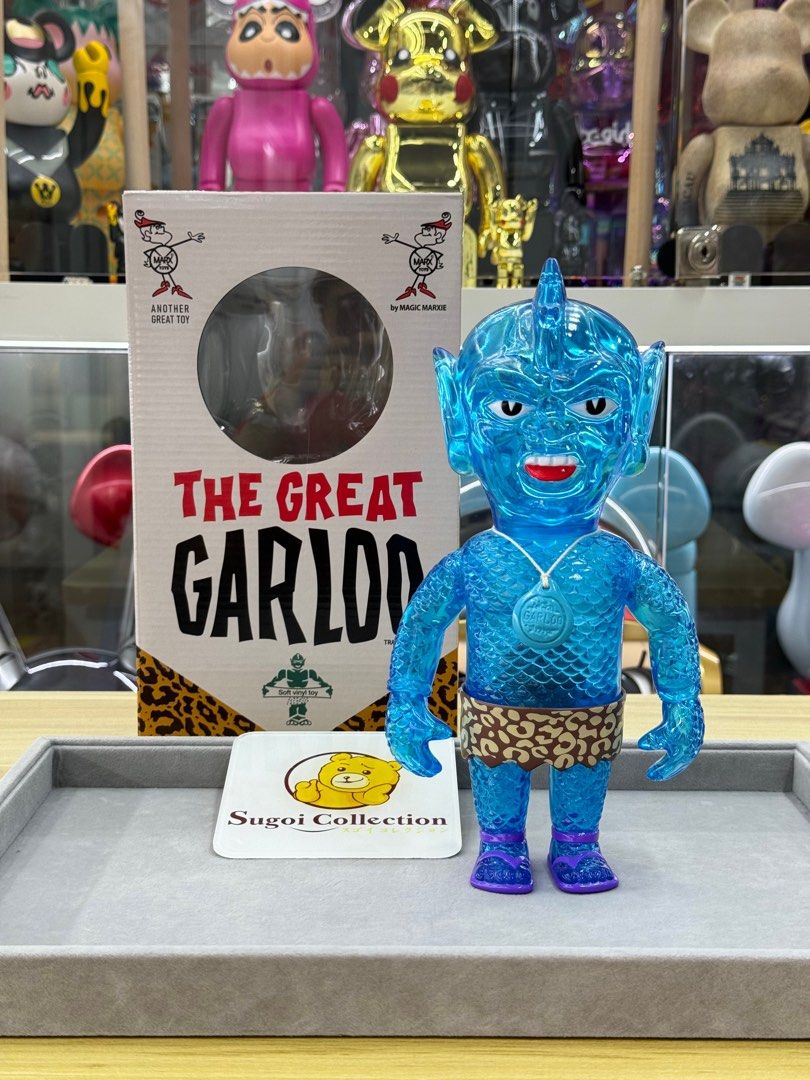 [In Stock] Headlock Studio x ISH The Great Garloo Blue ver. Sofubi