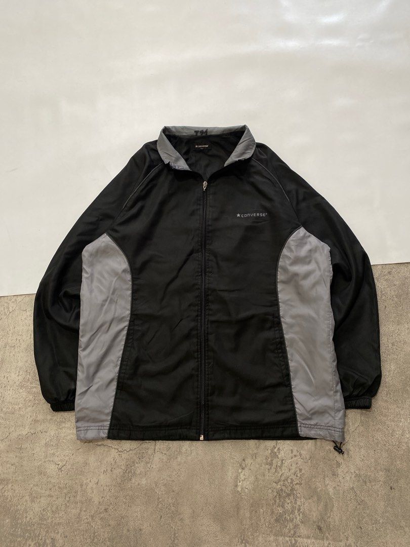 Jaket converse logo shop