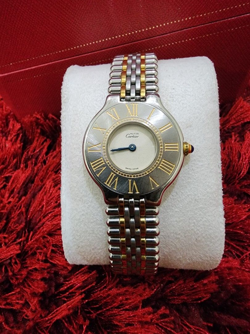 Jam Cartier ORIGINAL Must de 21 Jual Cepat Barang Mewah Jam Tangan di Carousell
