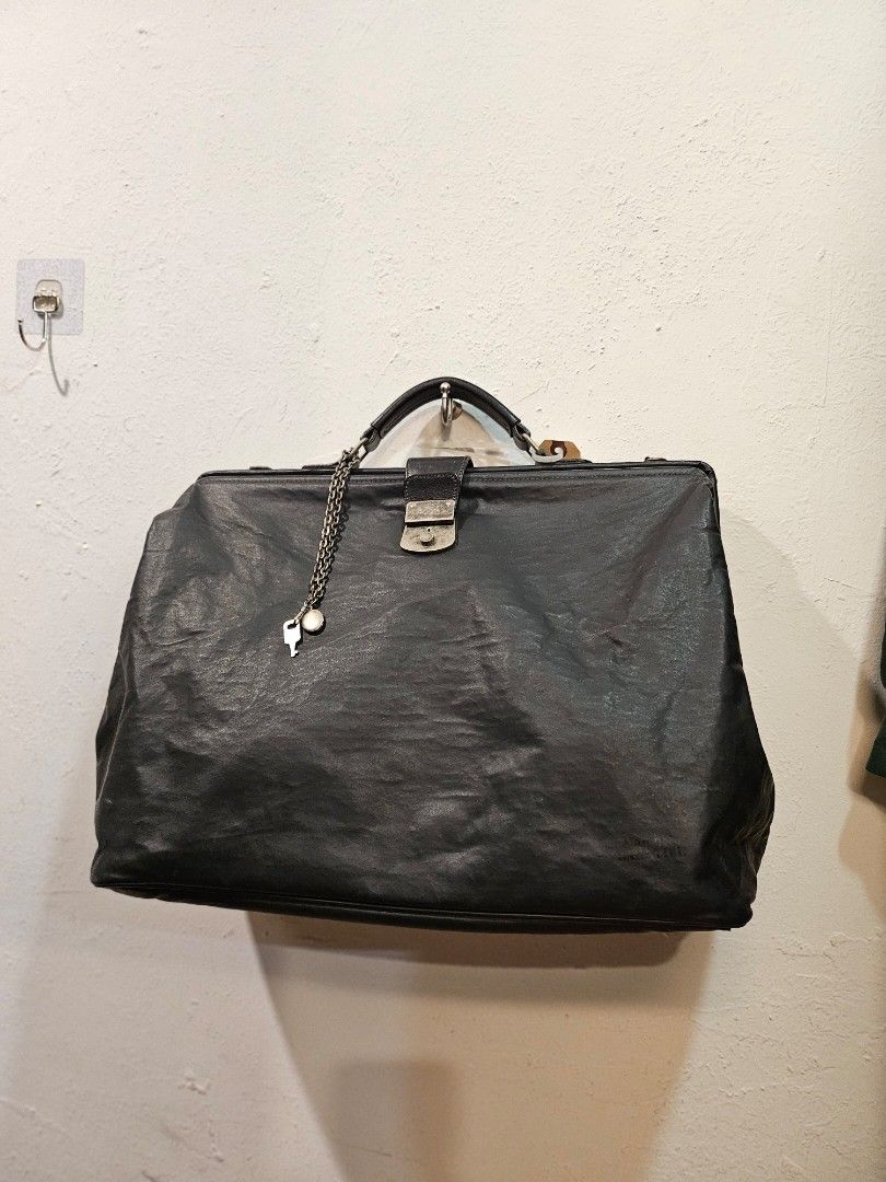 Authentic Jean Paul Gaultier Doctor Bag Vintage comes w Strap