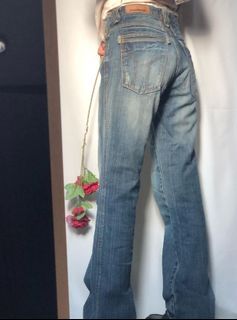 jeanholic straight cut vintage baggy jeans