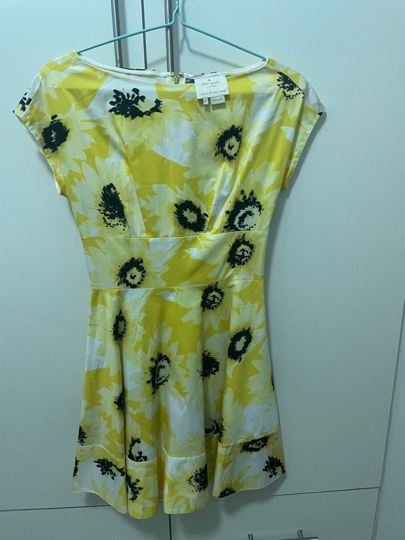 Kate spade sunflower dress outlet