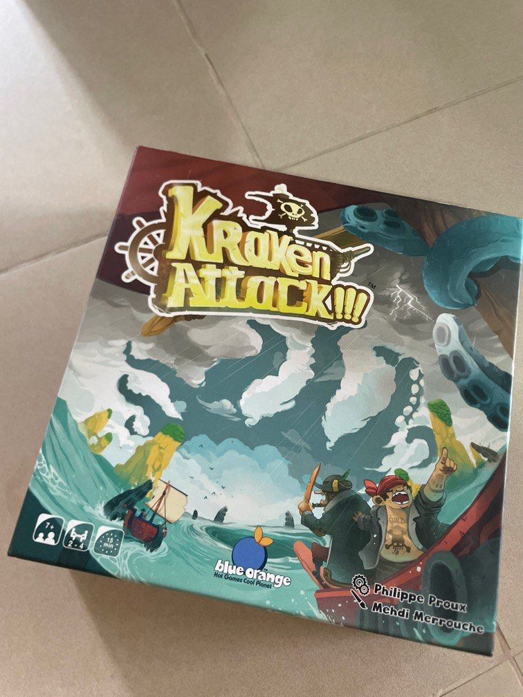 Kraken Attack (Category: Board Games & Puzzles) located in Singapore. Submitted by Joytutor (Listing ID 1306404347, Image 1). Description: .