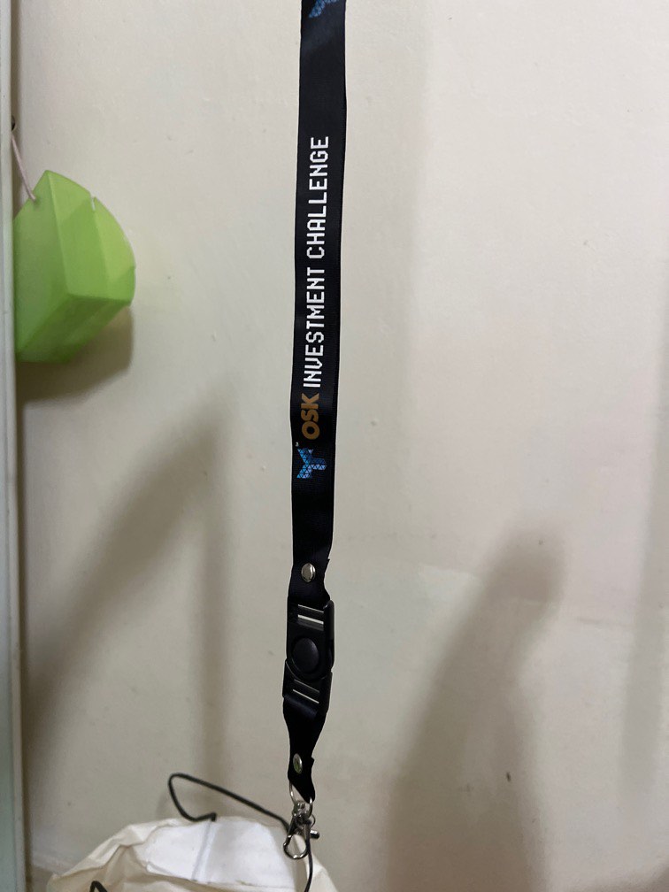 Lanyard from Osk investment challenge, Everything Else, Others on Carousell