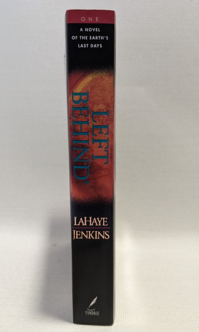 Left Behind, book 1 of 7 (Category: Storybooks) located in Mandaluyong City. Submitted by clf97 (Listing ID 1306437050, Image 2). Description: A fictional series on the rapture, first book of the seven books. Pages yellowed due to age but otherwise in good condition. Original price PHP 599.
