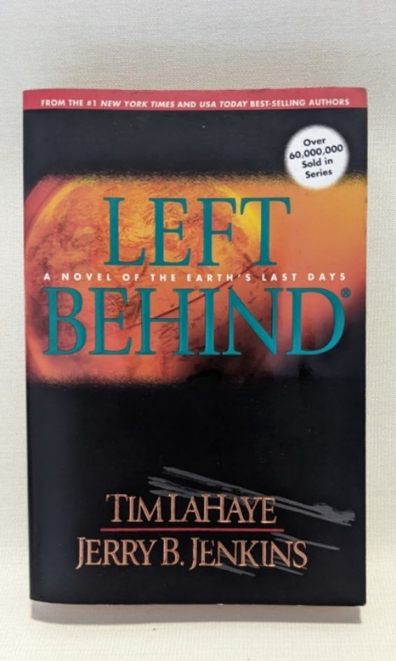 Left Behind, book 1 of 7 (Category: Storybooks) located in Mandaluyong City. Submitted by clf97 (Listing ID 1306437050, Image 1). Description: A fictional series on the rapture, first book of the seven books. Pages yellowed due to age but otherwise in good condition. Original price PHP 599.