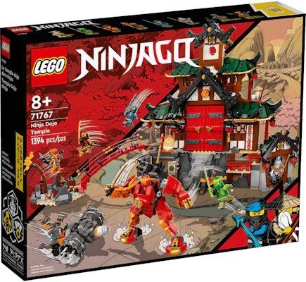 Lego 71767 ninjago ninja dojo 旋風忍者道場寺只售場景不連人仔, 興趣 