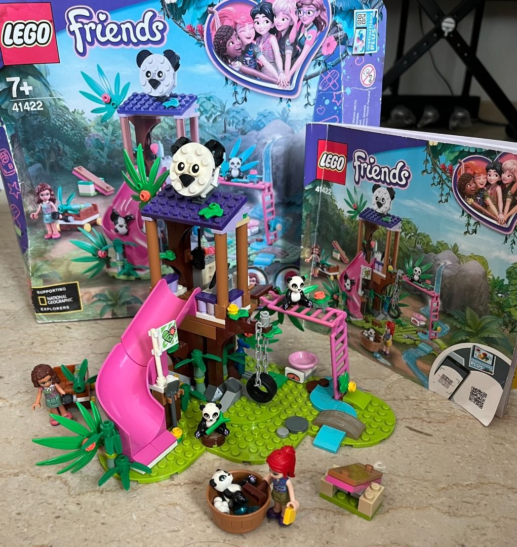 Lego friends panda jungle tree house 41422 building toy clearance