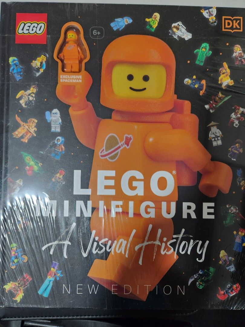LEGO Minifigure A Visual History New Edition Includes orange spaceman minifig. Still in shrinked wrap Hobbies Toys Toys Games on Carousell
