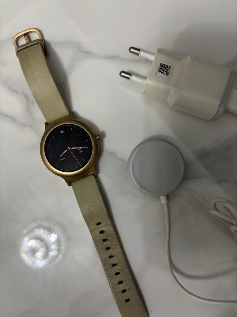 Lg smartwatch rose gold clearance