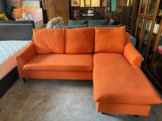 Ltype sofa pastel orange Washable cover