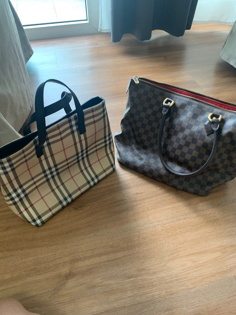 LV BAG BURBERRY