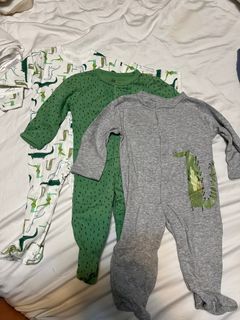 Mamas and Papas Footed Sleepsuits Bundle of 3 (Overruns)