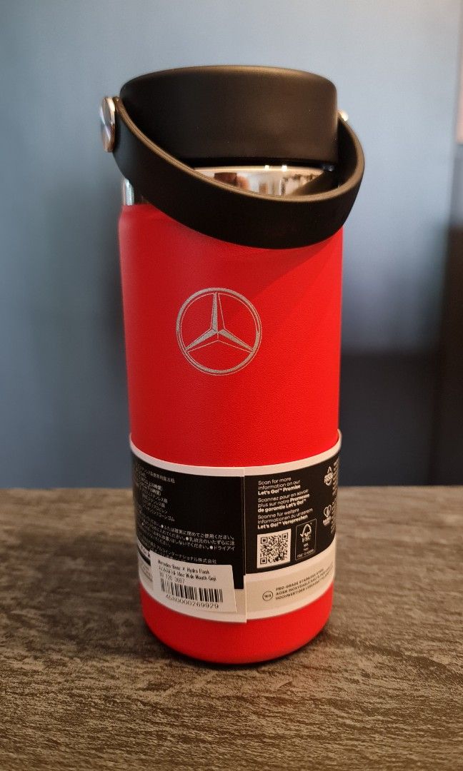 Mercedes Benz Hydro Flask 16oz Wide Mouth Goji Colour, Furniture