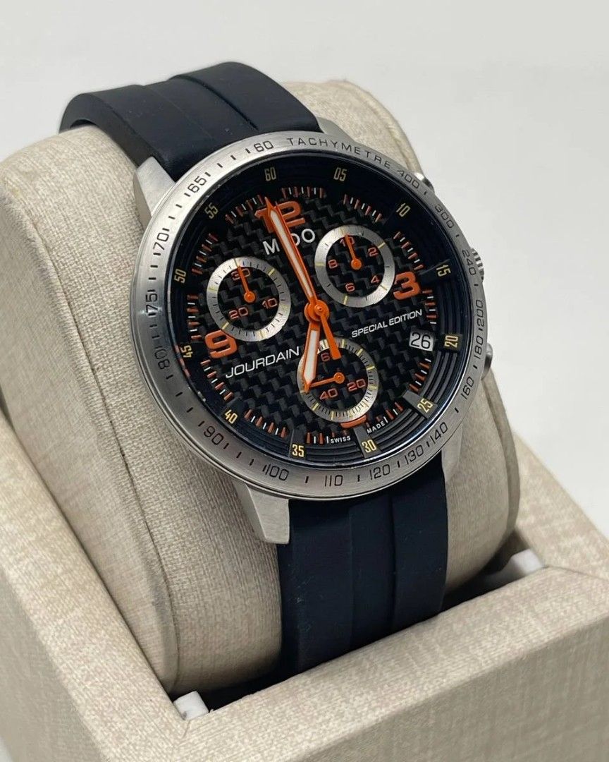 Mido Jourdain Special Edition 4735 Black Dial Rubber Strap Luxury Watches on Carousell