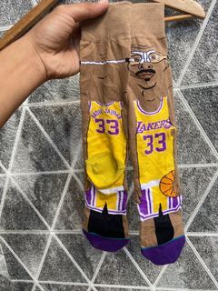 NBA Kareem Stance Socks