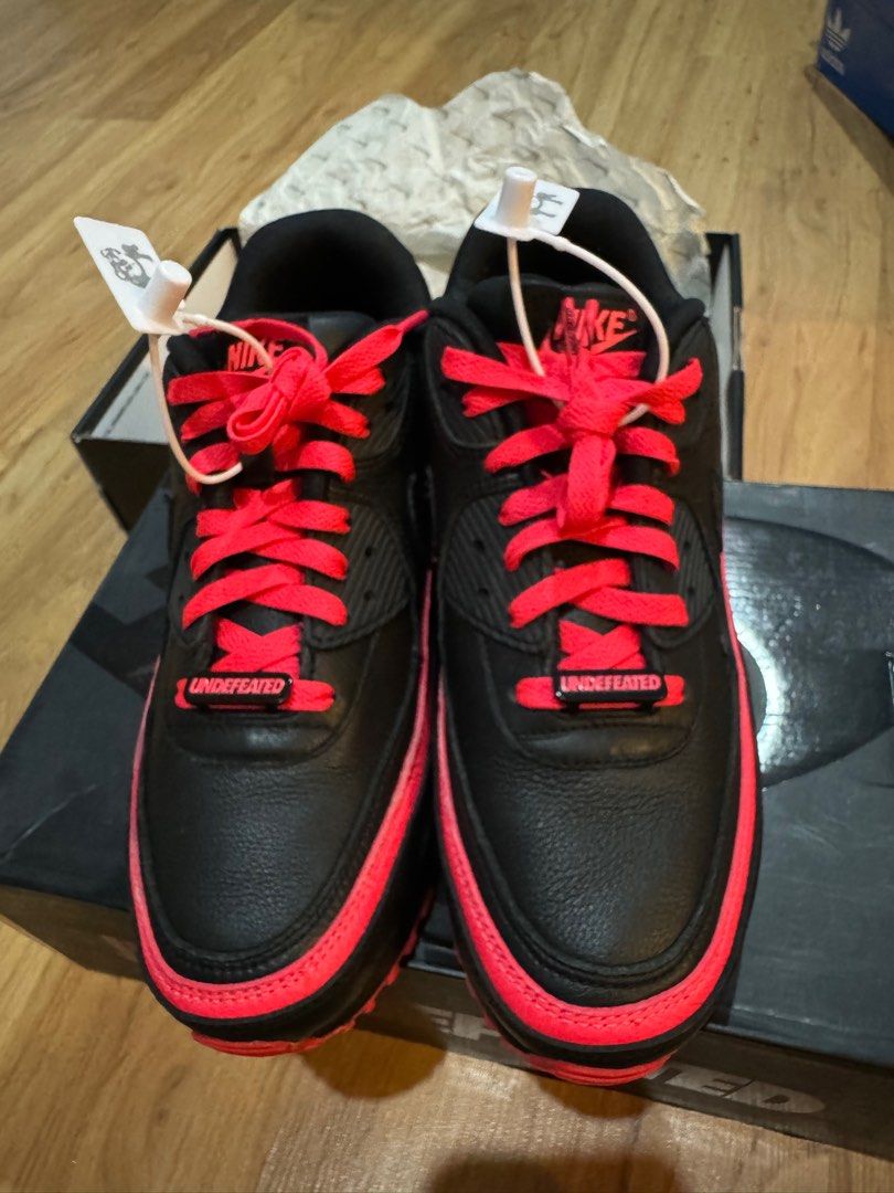 undefeated air max 90 red