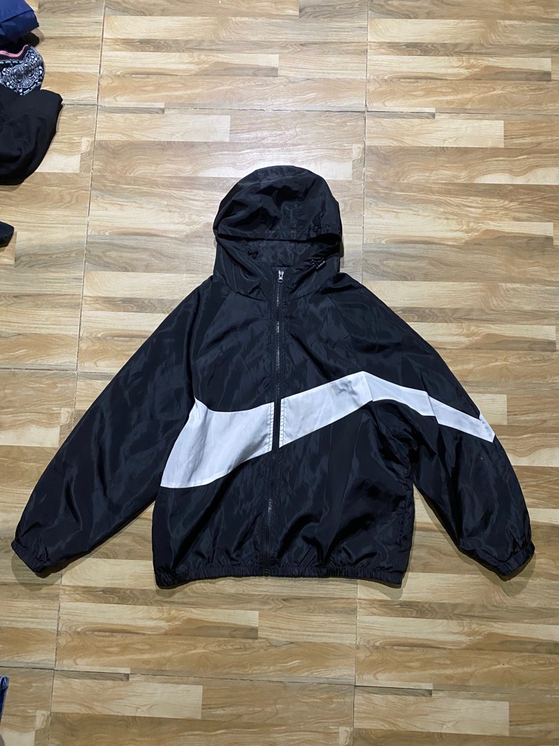Nike big swoosh windbreaker best sale