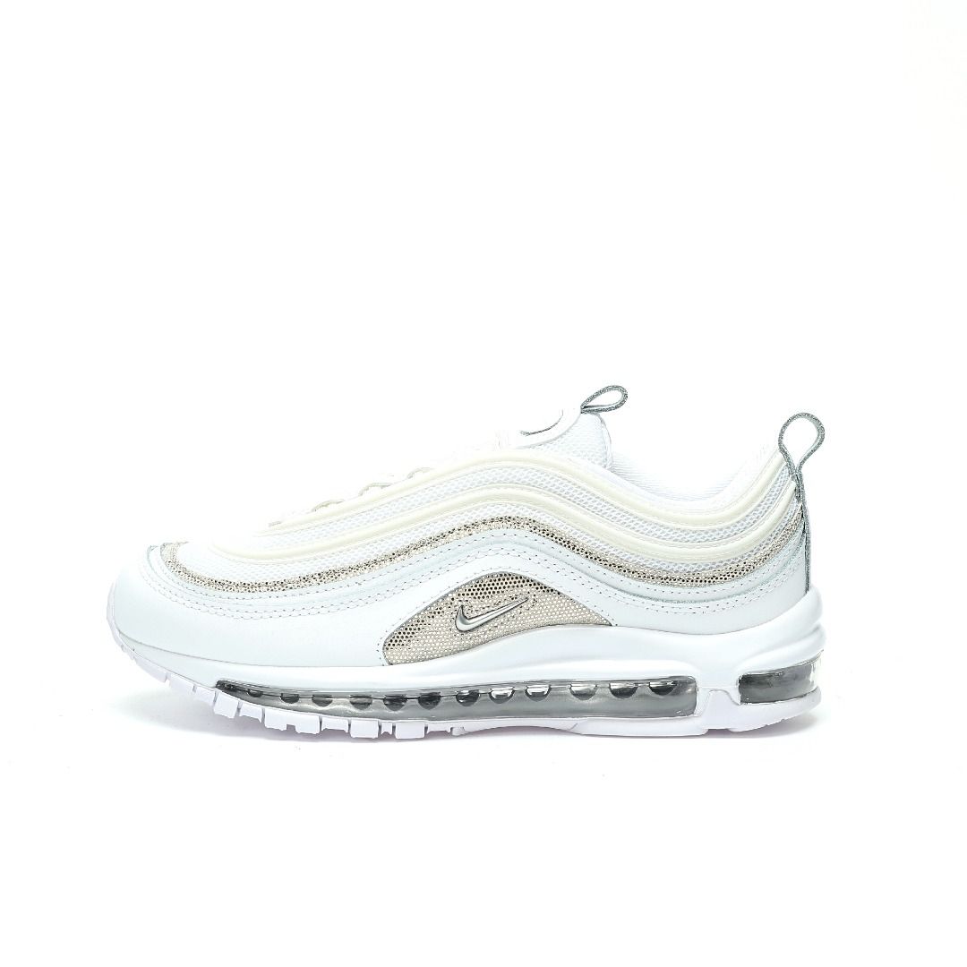 Nike Wmns Air Max 97 SE White Silver Mesh