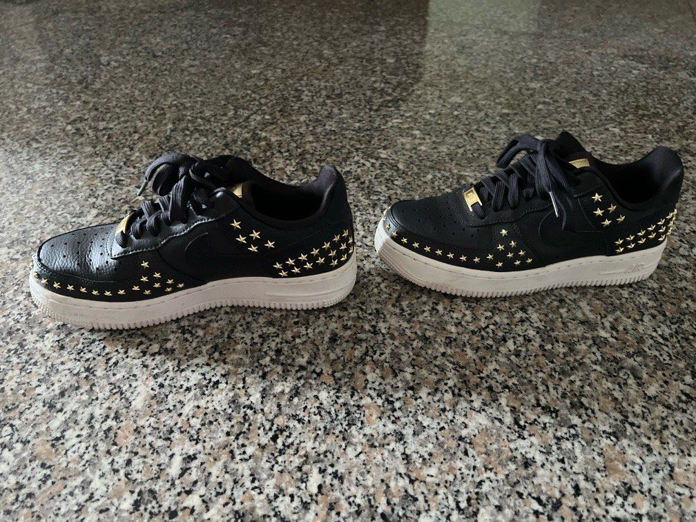 Studded air force ones womens store