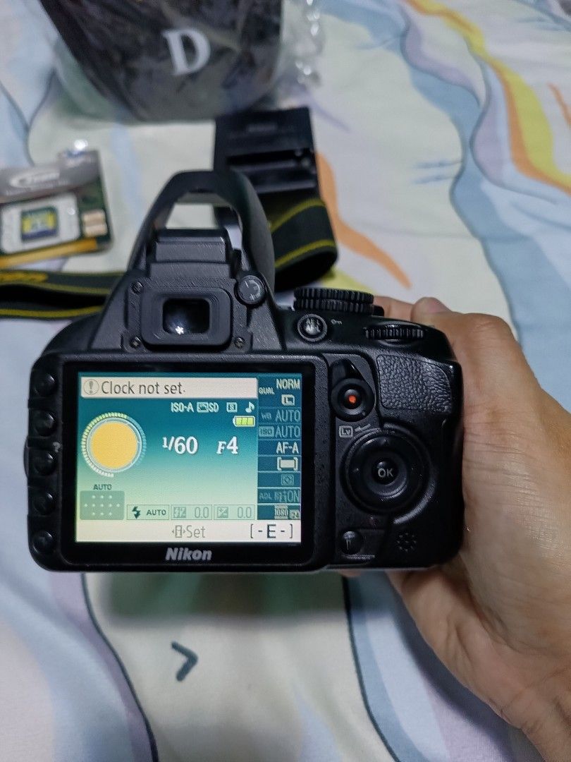 Nikon d3100 for Sale No Defect (Category: Cameras) located in Caloocan City. Submitted by mr.carlo_dslr_laptop (Listing ID 1306485718, Image 3). Description: Nikon d3100 DSLR Camera Good Condition For Beginners Entry Level Nikon Bag Nikon Battery Nikon Charger Nikon Lens cap Nikon Strap Nikon Body d3100 Nikon Kitlens 18-55 12,000 CASH 12k pesos CASH only For Sale today 12k CASH Good Condition Working Flash Working Autofocus All Buttons Working Lc