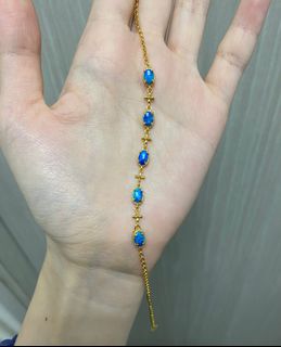 Opal 澳洲 水晶澳寶 蛋白石 手鏈63004053184003110