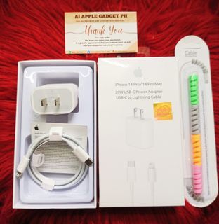 ORIGINAL 💯 CHARGER I PHONE 14 PRO MAX (20WATTS) FAST CHARGER FOR ANY IPHONE AND IPAD BRANDNEW