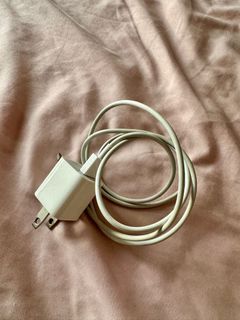 Original Apple USB-A to Lightning Cable + Adapter