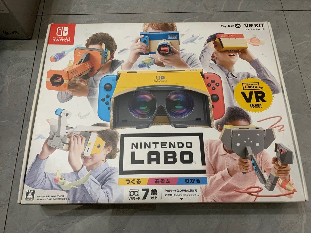 (ORIGINAL & CHEAPEST) NINTENDO: Labo Toy Con-04 VR Kit Switch (Category: Virtual Reality) located in Quezon City. Submitted by astridvon01 (Listing ID 1306438923, Image 1). Description: •REASON FOR SELLING: Never been used; Decluttering • ORIGINAL PRICE: ₱7000 • CONDITION: 10/10 (Brand New) > Pay First, Before Shipping. > No Unboxing Video, No Return. (7-day Return Policy) For more photos and information, kindly send a private message! 1) INCLUSI