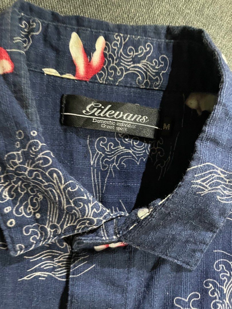 Patterned Button Down (Category: Tshirts & Polo Shirts ) located in Cavite. Submitted by Streetwhere.ph (Listing ID 1306464932, Image 3). Description: Color rate 9/10 Condition 9/10 W20.5 L27 Issue/s none 500 + sf.