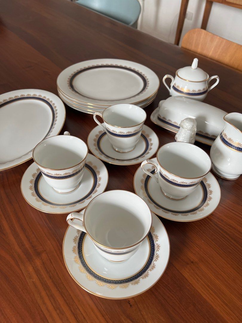 Philkraft dinnerware and cup set of 4 (Category: Dinnerware & Cutlery) located in Makati City. Submitted by lishadc (Listing ID 1306472666, Image 1). Description: Philkraft plate and cup set of 4 1 serving plate Butter, pepper, cream and sugar container ₱7,500 for all Delivery shouldered by buyer Location: Makati .