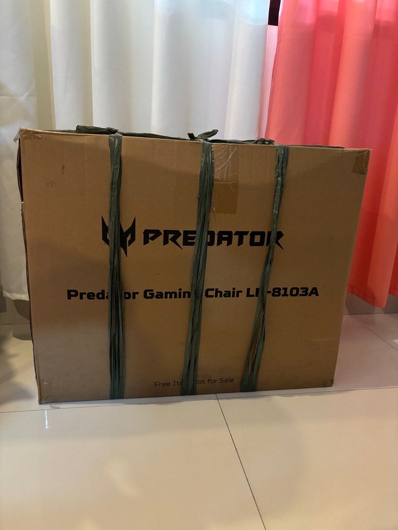 Predator Gaming Chair LK- 8103A (Category: Chairs) located in Quezon City. Submitted by oak_gymactive (Listing ID 1306359743, Image 3). Description: Unused gaming chair brand new For same day delivery only Pick up point: bocaue bulacan Price negotiable if sure buyer.