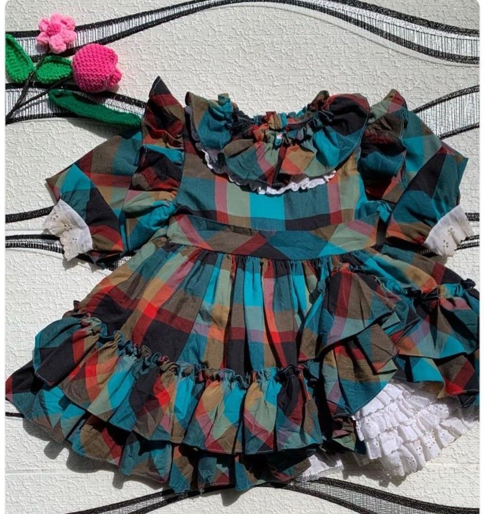 Vintage dress baby girl top