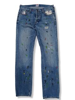 PRPS Japan - Donwan Harrell - Bold Paint Splatter Jean "Limited Edition"