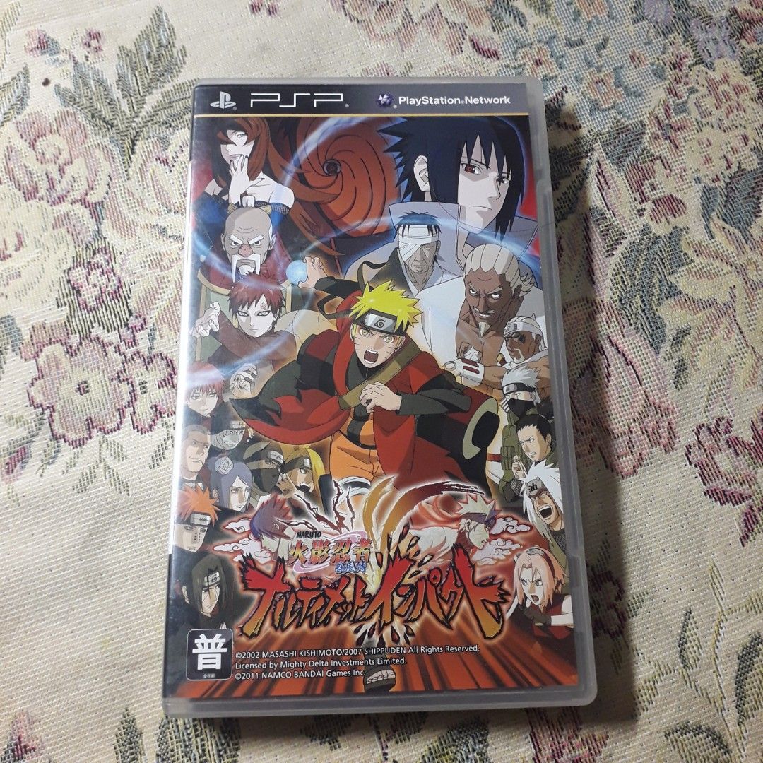 psp game naruto, Video Gaming, Video Games, PlayStation on Carousell