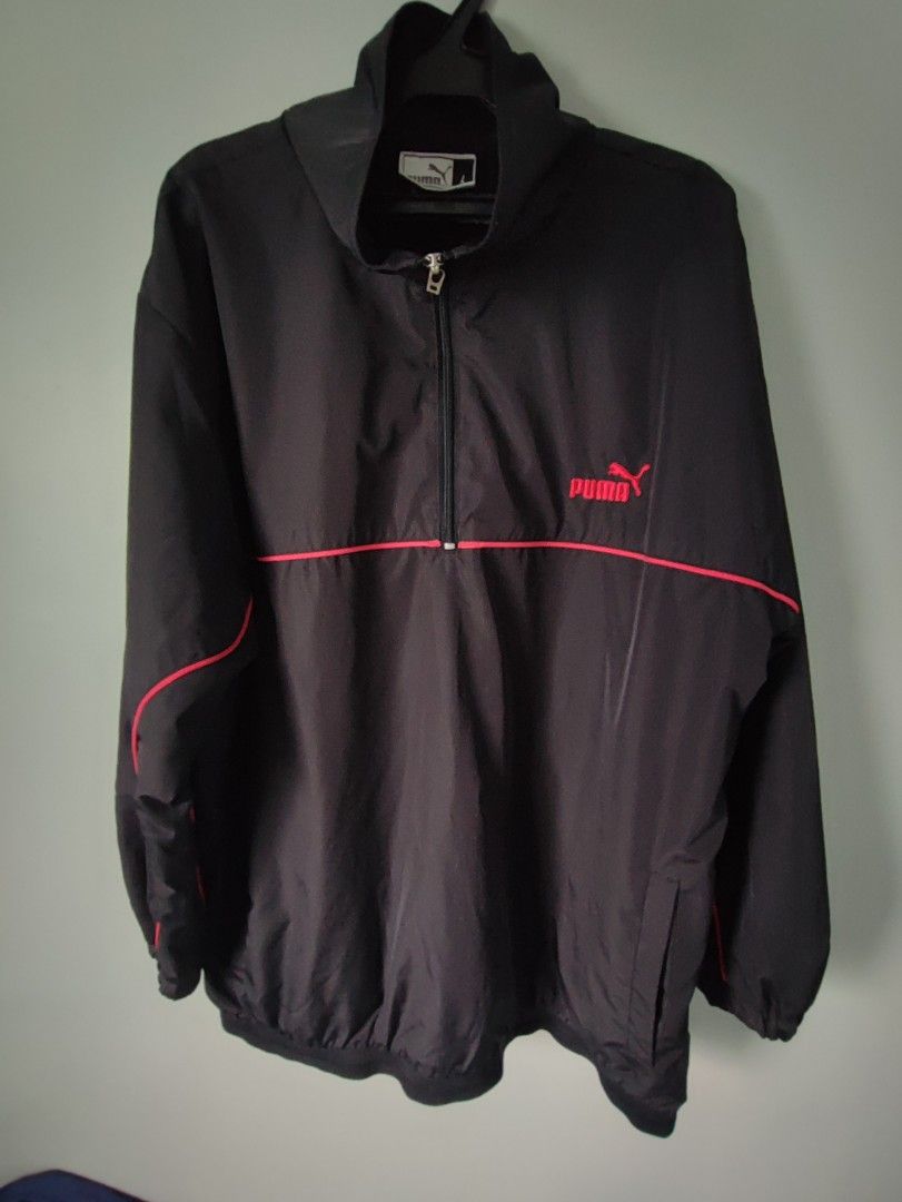 Puma Half Zip Jacket Men s Fashion Coats Jackets and Outerwear on Carousell