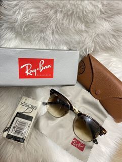 Rayban Clubmaster with Set Cleaner