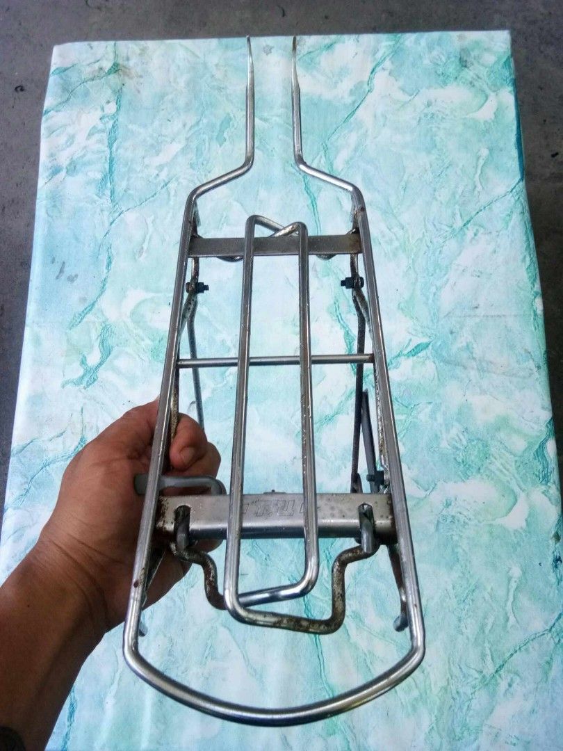 Vintage Rear Rack VINTAGE Rear Rack Carrier, Sports Equipment, Bicycles & Parts, Bicycles ...