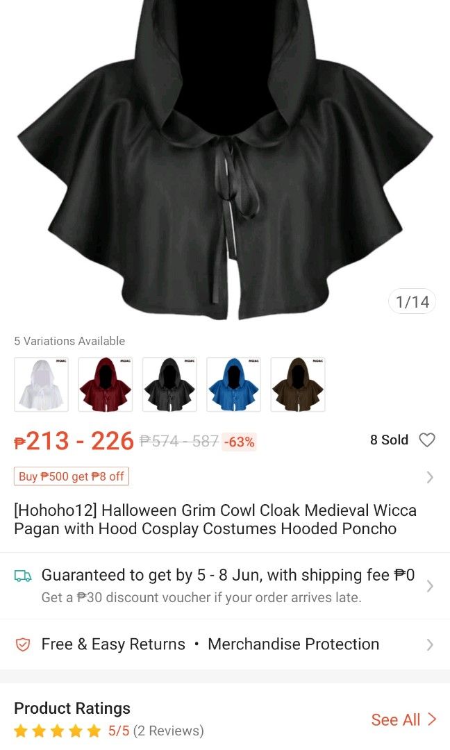 Robinhood costume (parts) (Category: Hoodies) located in Makati City. Submitted by percicam (Listing ID 1306471327, Image 2). Description: items never been used.....mali ng pagkabili....