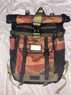 Roll top backpack