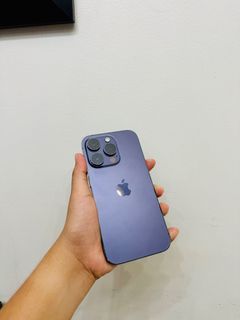 Sale or Swap Iphone 14 pro 256gb Factory unlocked Ntc Deep purple