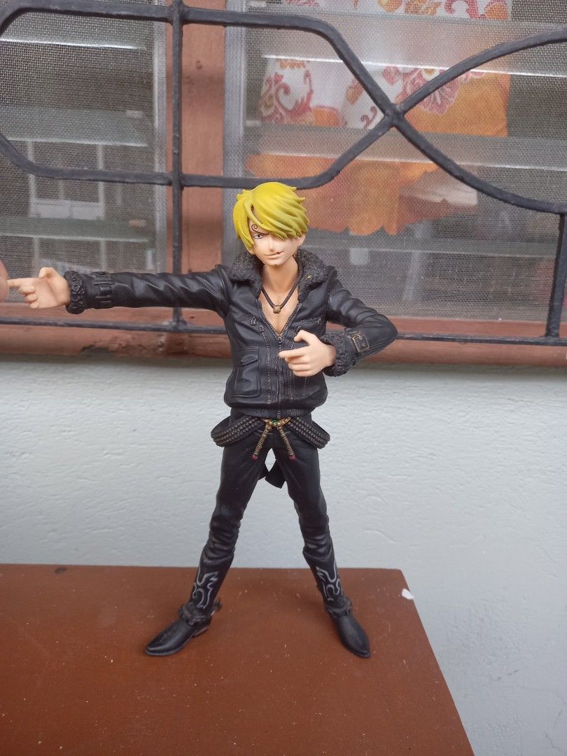 Sanji action figure (Category: Figurines & Statues) located in Tagbilaran City. Submitted by m_j_y_m.turtle (Listing ID 1306422550, Image 2). Description: Clearing out.. item has no stand Head was repaired and re-attached.