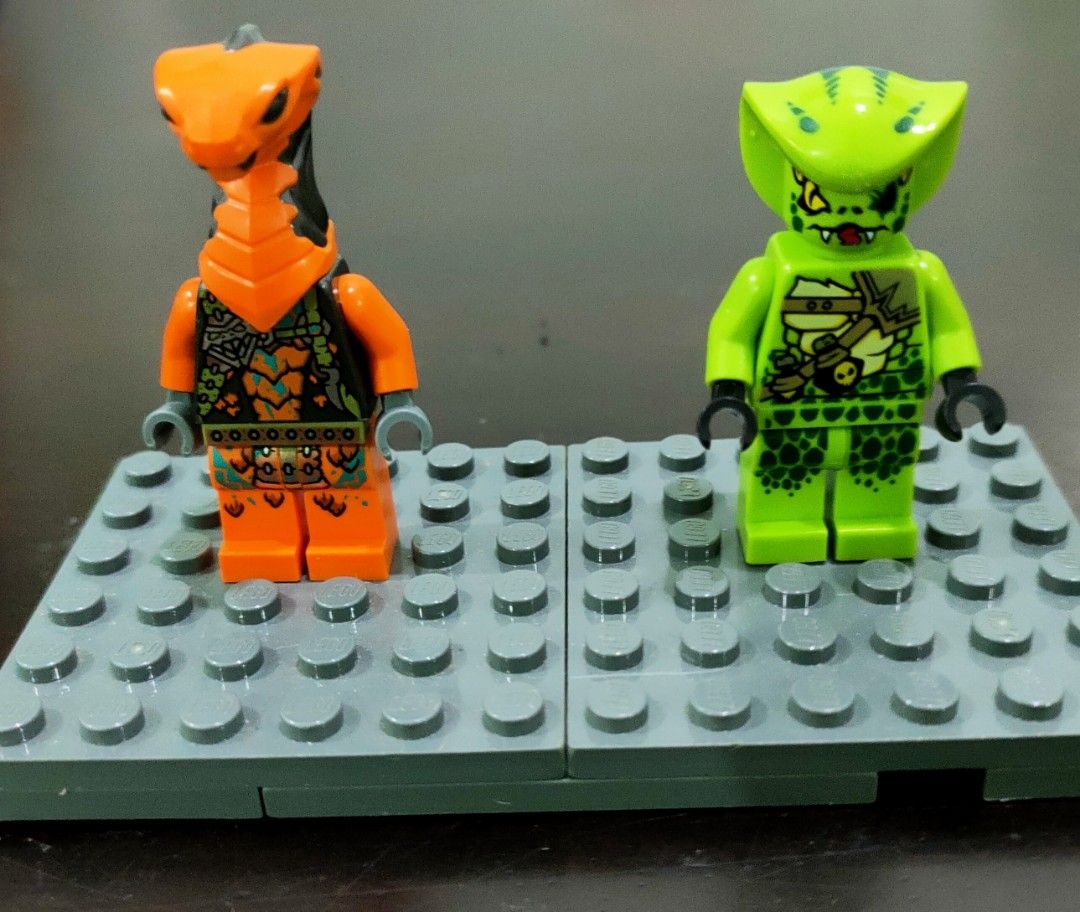 Selling both for RM 20 Lego Ninjago Lasha and Pyro viper