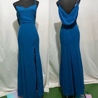 Shein Belle women’s long gown ( Teal blue )