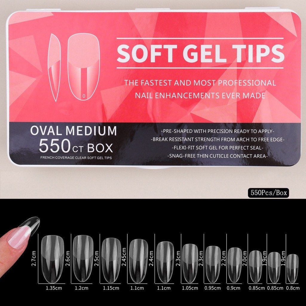 SOFT GEL NAIL TIPS OVAL (Category: Hands & Nails) located in Manila. Submitted by luxurynailsbyaikafierce (Listing ID 1306453001, Image 1). Description: .