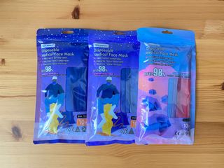 Solmira 全新口罩 三層防護 藍色 紫藍漸變色64168639950723110