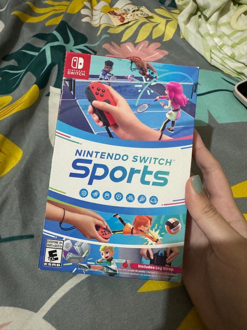 Sports nintendo switch game (Category: Nintendo) located in Cainta. Submitted by chickenmamidoodle (Listing ID 1306475726, Image 2). Description: Sports nintendo switch game Complete with unused leg strap Actual picture are posted please don’t ask for more. .