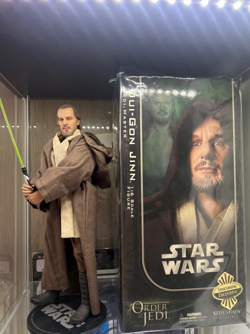 最終】ホットトイズスター・ウォーズ Qui-Gon Jinn フィギュア