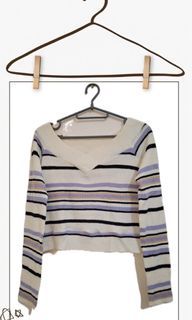 Striped longsleeve sweater