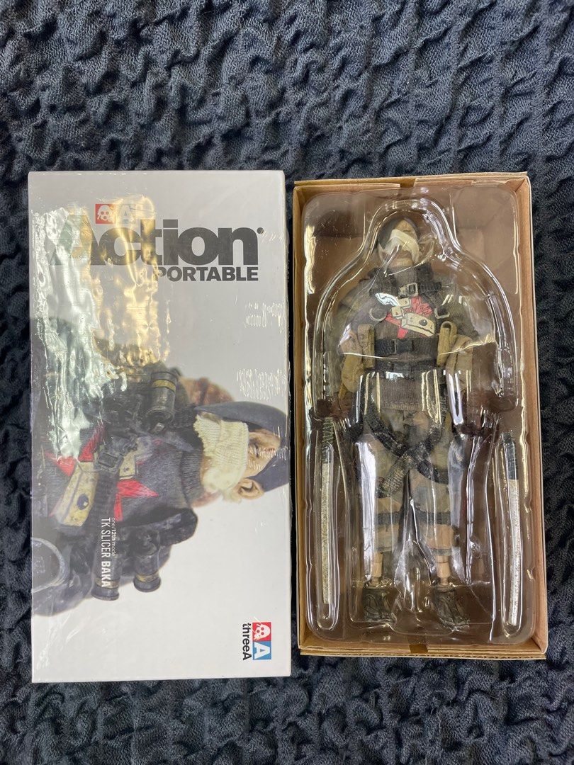 ThreeA action Portable 1/12 TK Slicer Baka, 興趣及遊戲, 玩具& 遊戲
